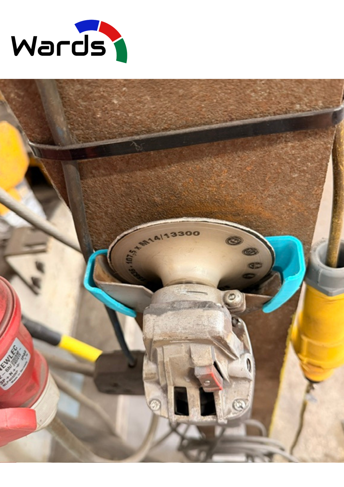 Angle Grinder Wall Holder – Up to 140 mm Guards
