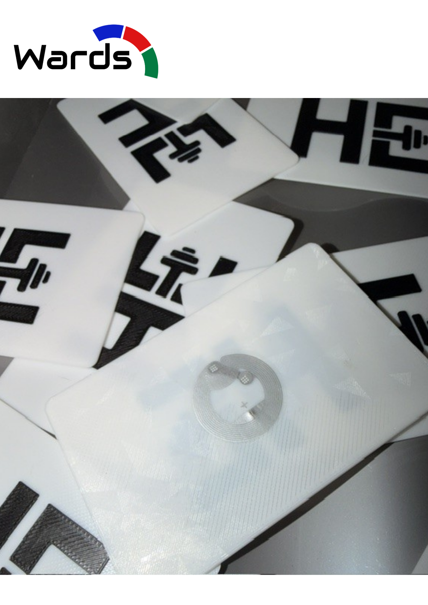NFC business card with tap-to-share technology